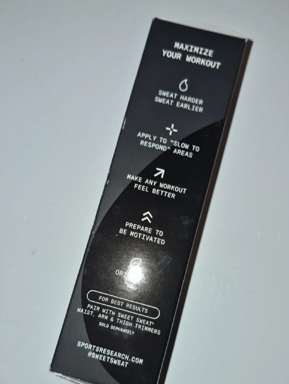 Original Workout Enhancer - Sports Research Sweet Sweat Nwt